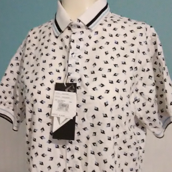SALE NWT Mens G-Net Button Down Shirt. - Picture 2 of 8